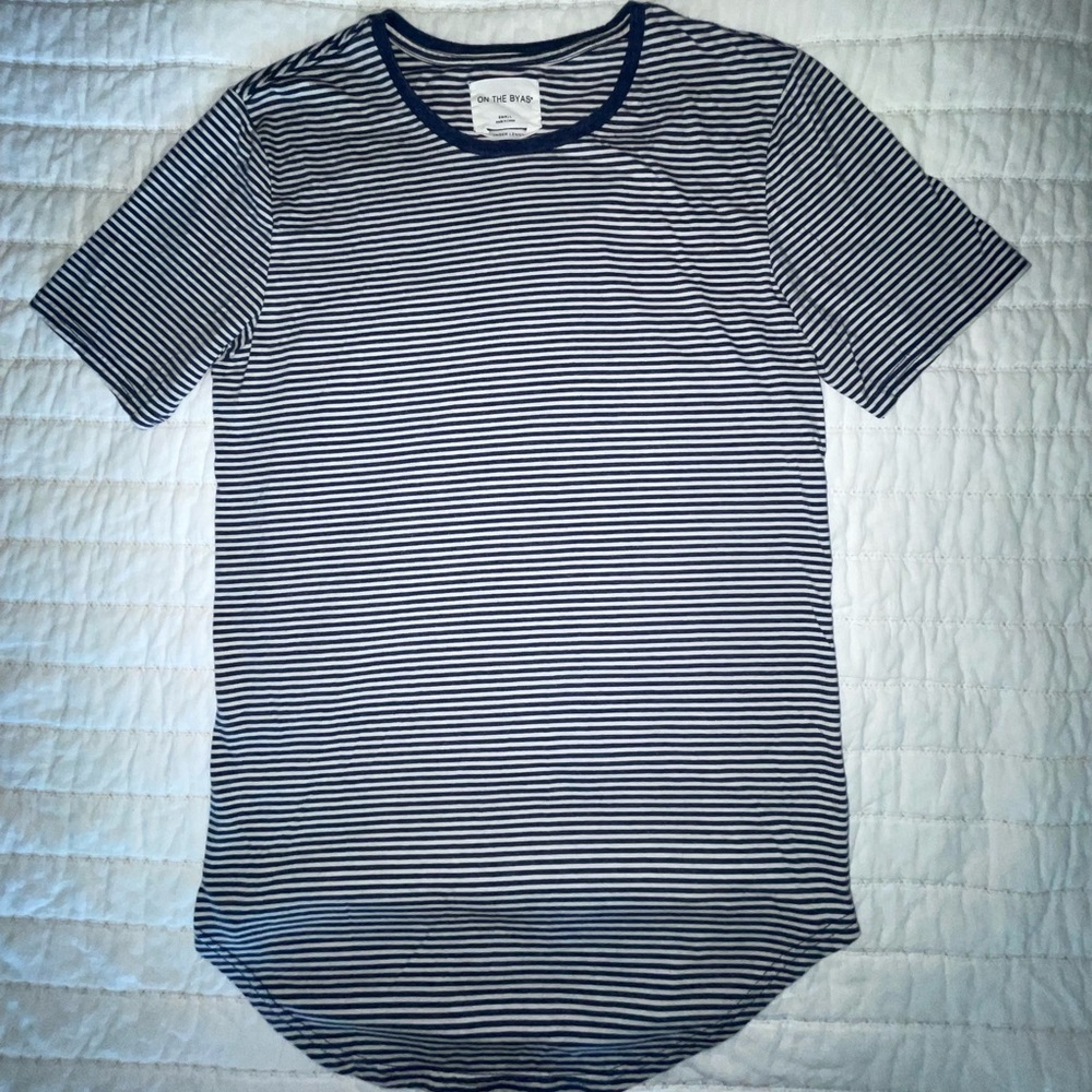 BUNDLE 6 Basic Striped Tees (S/M) Pacsun/On the Byas - Picture 8 of 13